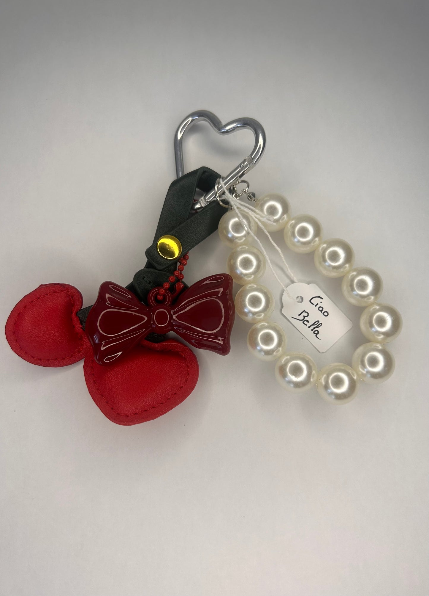 Bag Charms Cerise