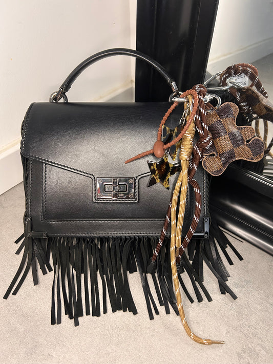 Bag Charms ourson bi-colore
